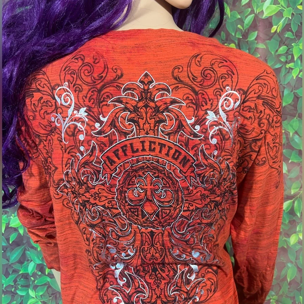 Affliction Women’s T-Shirt - Picture 3 of 16